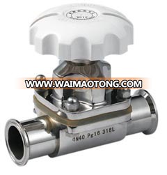 Stainless Steel Diaphragm Valve for Food Industry