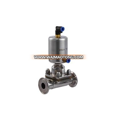 Sanitary Stainless Steel Pneumatic Diaphragm Valve (DN15-200 & 1/2′′-8′′)