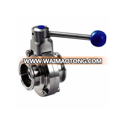 Sanitary Butterfly Valve Stainless Steel Butterfly Valve Butterfly Valve Factory