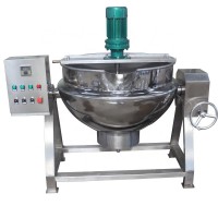 100 Liter Stainless Steel Mixing Kettle Industrial Cooking Pot for Corn