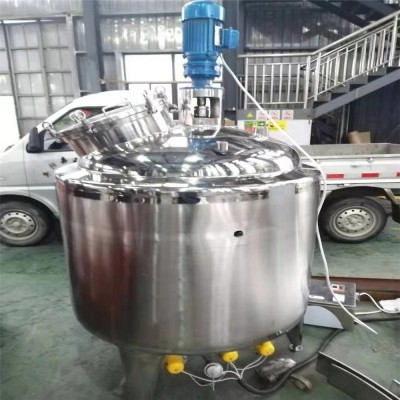 1000L 2000L Inox Jacketed Thermal Oil Heating Insulation Mixing Vat Supplier