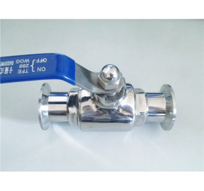 Sanitary Stainless Steel Clamped Ball Valve